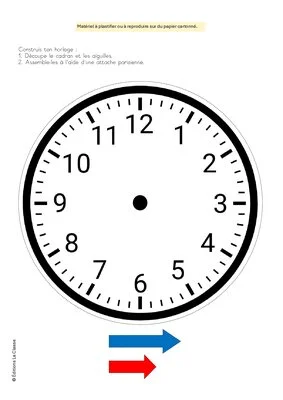 S'entraîner à lire l'heure au Cycle 2