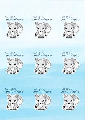 Cartes à contraintes en arts plastiques