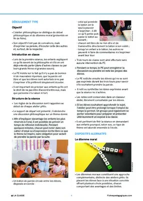 Ateliers philo mode d'emploi