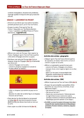 Le Tour de France étape par étape