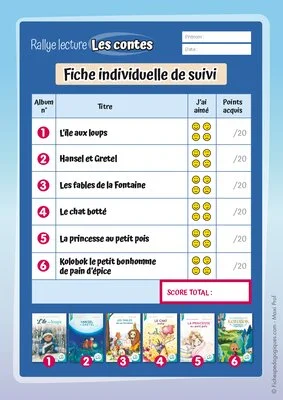 Rallye lecture « Les contes » (CM1/CM2/SEGPA)