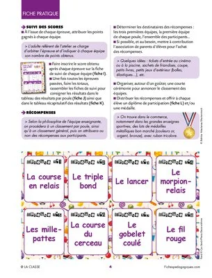 Olympiades de fin d'année
