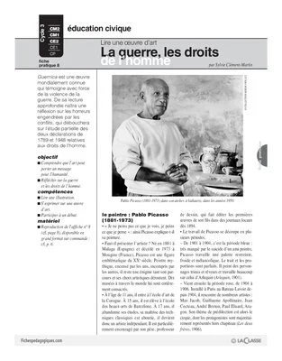 Lire une oeuvre d'art (8) / Guernica