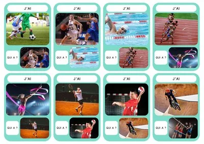 J'ai… Qui a… ? – Langage oral autour du sport