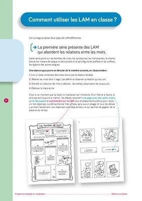 LAM Vocabulaire - Les homonymes (extrait)