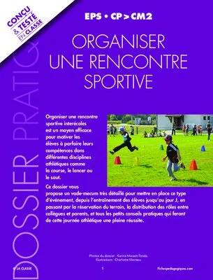 Organiser une rencontre sportive