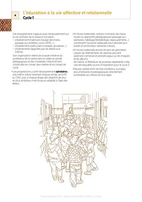 Programmation ÉVAR Cycle 1 (PS, MS, GS)