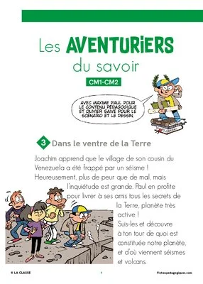 Les aventuriers du savoir : dans le ventre de la Terre (3/6)