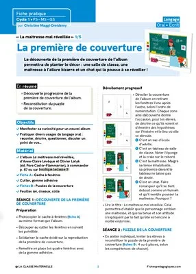 « La maîtresse  mal réveillée »