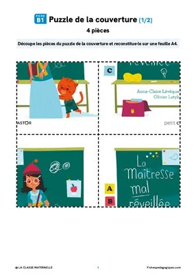 « La maîtresse  mal réveillée »