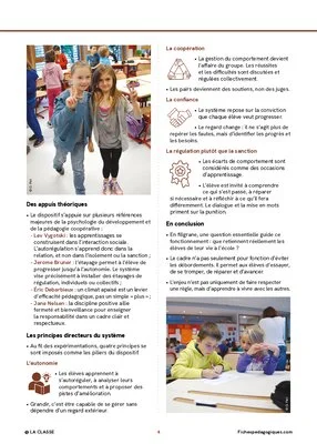 Une autre gestion du comportement au Cycle 2