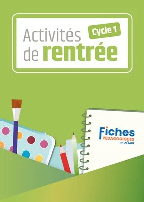 Ressources pour la rentrée Cycle 1