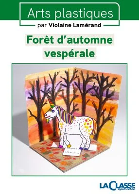 Forêt d'automne vespérale
