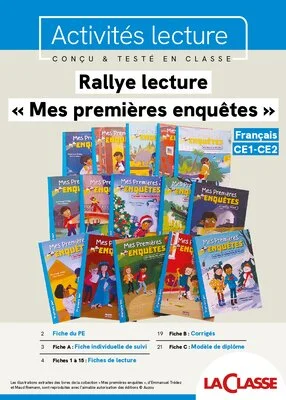 Rallye lecture CE1-CE2 « Mes premières enquêtes »