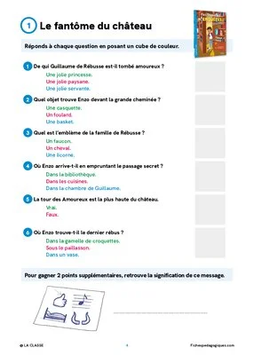 Rallye lecture CE1-CE2 « Mes premières enquêtes »