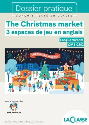 The Christmas market - 3 espaces de jeu en anglais