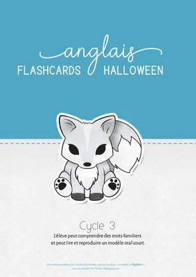 Flashcards Halloween en anglais - Cycle 3