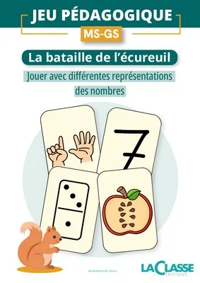 La bataille de l'écureuil : jouer avec différentes représentations des nombres