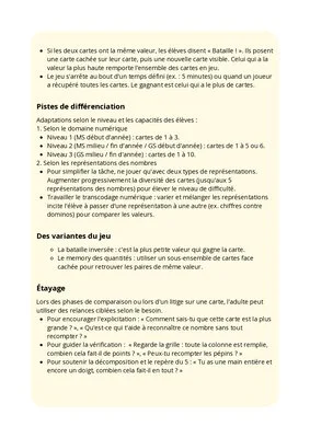 La bataille de l'écureuil : jouer avec différentes représentations des nombres