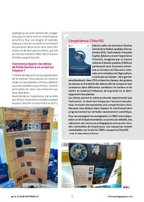 « J'ai embarqué mes PS dans une mission spatiale »