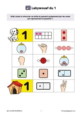 Labywouaf des nombres - 12 labyrinthes mathématiques MS-GS