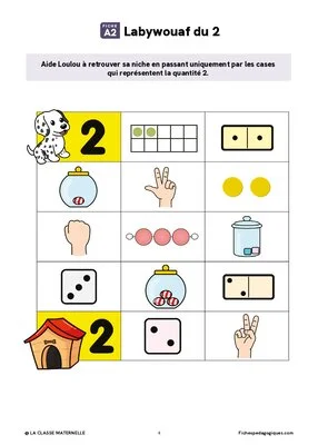 Labywouaf des nombres - 12 labyrinthes mathématiques MS-GS