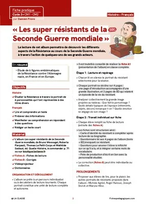« Les super résistants de la Seconde Guerre mondiale »