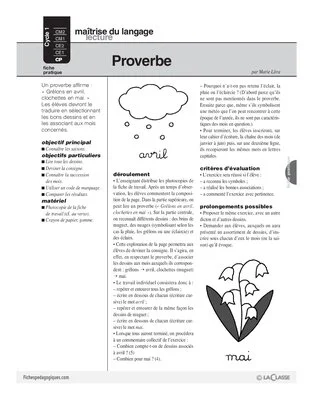 Proverbe