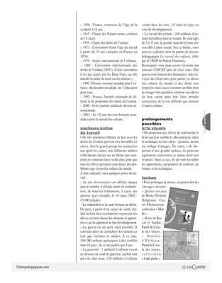 Lire une oeuvre d'art (9) / Les droits de l'enfant