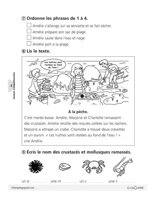 Vacances à la mer (CP)