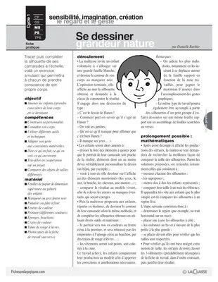 Se dessiner grandeur nature