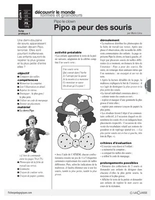Pipo le clown (1) / Pipo a peur des souris