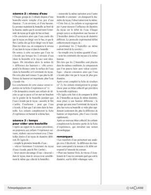 Sciences et techno (3) / Mouvements d'eau