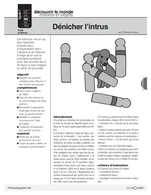 Dénicher l'intrus