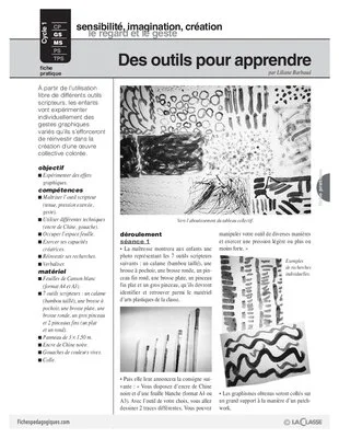 Des outils pour apprendre