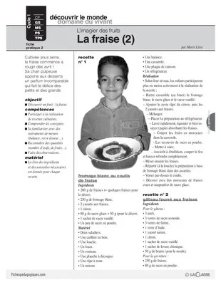 L'imagier des fruits : La fraise (2)