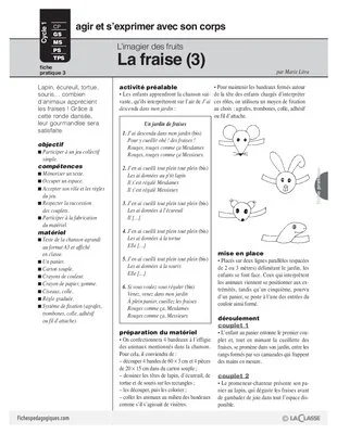 L'imagier des fruits : La fraise (3)