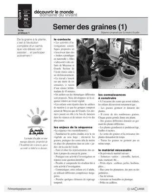 Semer des graines (1)