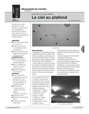 Léa découvre les étoiles (2) / Le ciel au plafond