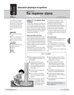 Orientation (2) / Se repérer dans l'espace