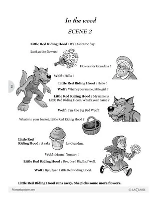 Little red riding hood (2) / L'anglais par le jeu
