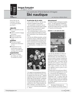 Les aventures d'Hervé (13) : Ski nautique