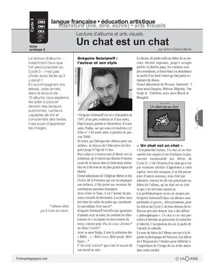 Un chat est un chat / Album et arts visuels (3)