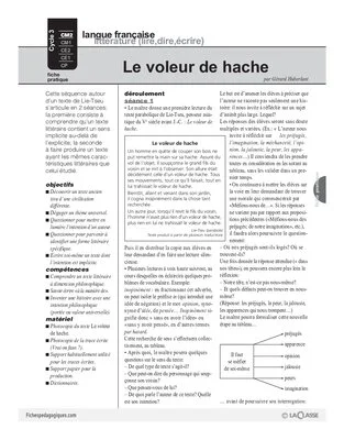 Le voleur de hache