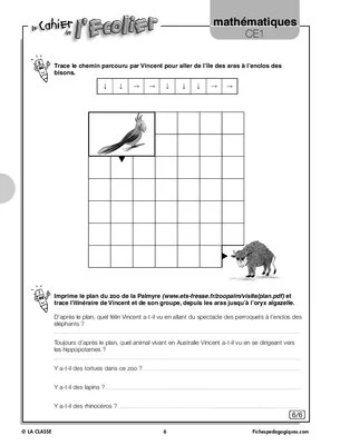 Contes à compter (3) / Sortie au zoo de la Palmyre