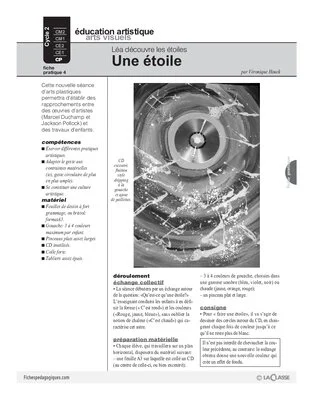 Léa découvre les étoiles (4) / Une étoile