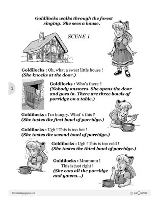 Goldilocks (1) / L'anglais par le jeu