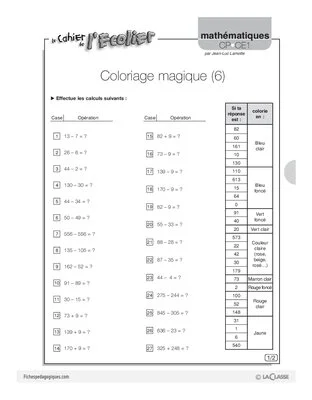 Coloriage magique (6)