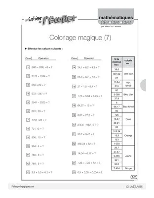 Coloriage magique (7)