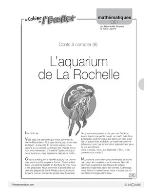 Contes à compter (8) / L'aquarium de La Rochelle